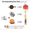 image:imageAzarxis Portable Camp Stoves Compact Backpacking Stable Support Wind Resistance Stove Ultralight Burner Cookware Survival Kit Gadgets Gear for Outdoor Camping Tailgating Hiking Cooking CampingStove