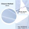image:imageAzarxis Sleeping Bag Liner Adult Sleep Sack Travel Sheets for Hotel Lightweight Portable Single amp Double Camping Sheets for Backpacking01 Light Blue
