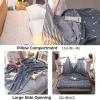 image:imageAzarxis Sleeping Bag Liner Adult Sleep Sack Travel Sheets for Hotel Lightweight Portable Single amp Double Camping Sheets for Backpacking03 Grey