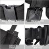 image:imageAzarxis Tactical Battle Belt Heavy Duty Molle Military Nylon Waist Belts Adjustable for Men Women Airsoft Shooting Paintball Hunting Outdoor Sports Black  with Pouch