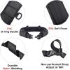 image:imageAzarxis Tactical Battle Belt Heavy Duty Molle Military Nylon Waist Belts Adjustable for Men Women Airsoft Shooting Paintball Hunting Outdoor Sports Black  with Hook
