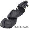 image:imageAzarxis Tactical Battle Belt Heavy Duty Molle Military Nylon Waist Belts Adjustable for Men Women Airsoft Shooting Paintball Hunting Outdoor Sports Black  with Hook