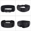image:imageAzarxis Tactical Battle Belt Heavy Duty Molle Military Nylon Waist Belts Adjustable for Men Women Airsoft Shooting Paintball Hunting Outdoor Sports Black