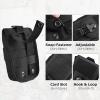 image:imageAzarxis Tactical EDC Pouch Molle Utility Pouches Gadget Organizer Phone Holder Waist Pack IFAK Bag Smartphone Pouch Tool Holster Pocket01 Black
