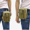 image:imageAzarxis Tactical EDC Pouch Molle Utility Pouches Gadget Organizer Phone Holder Waist Pack IFAK Bag Smartphone Pouch Tool Holster Pocket04 Black