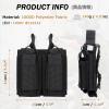 image:imageAzarxis Tactical Mini Belt Pouches MultiPurpose Small Battery Case Compact Utility EDC Card Slot Holder Waist Bags Military Molle Pack Sundries Storage Pack02 Black  Pistol Mag Pouch  2 Pockets