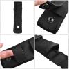 image:imageAzarxis Tactical Mini Belt Pouches MultiPurpose Small Battery Case Compact Utility EDC Card Slot Holder Waist Bags Military Molle Pack Sundries Storage Pack02 Black  Style D