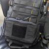 image:imageAzarxis Tactical Mini Belt Pouches MultiPurpose Small Battery Case Compact Utility EDC Card Slot Holder Waist Bags Military Molle Pack Sundries Storage Pack04 Black  with Waterproof Pocket