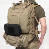 image:imageAzarxis Tactical Mini Belt Pouches MultiPurpose Small Battery Case Compact Utility EDC Card Slot Holder Waist Bags Military Molle Pack Sundries Storage Pack04 Black  with Waterproof Pocket