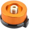 image:imageAzarxis Camping Stoves Adapter Nozzle Bottle Convert Stove Connector for Butane Canister to Screw Gas Cartridge Windproof for Picnic Camping Tailgating Hiking Cooking Butane Adapter
