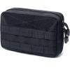 image:imageAzarxis Equipment MultiPurpose Tactical EDC Admin MOLLE Pouch Utility Tools Bag Organizer Military Waist Belt Modular Attachment02  Black
