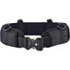 image:imageAzarxis Tactical Battle Belt Heavy Duty Molle Military Nylon Waist Belts Adjustable for Men Women Airsoft Shooting Paintball Hunting Outdoor Sports Black  with Hook