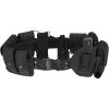 image:imageAzarxis Tactical Battle Belt Heavy Duty Molle Military Nylon Waist Belts Adjustable for Men Women Airsoft Shooting Paintball Hunting Outdoor Sports Black  with Pouch