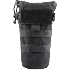 image:imageAzarxis Molle Pouches Tactical Compact EDC Small Utility Pouch Waist Bags Sundries Storage Admin Organize Gear Gadget for Military Backpack09 Black  Water Bottle Pouch