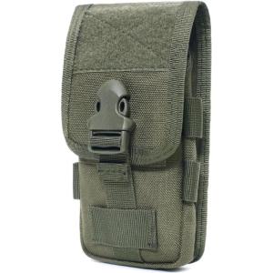 image:imageAzarxis Tactical EDC Pouch Molle Utility Pouches Gadget Organizer Phone Holder Waist Pack IFAK Bag Smartphone Pouch Tool Holster Pocket02 Green