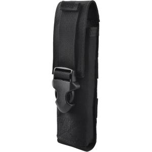 image:imageAzarxis Tactical Mini Belt Pouches MultiPurpose Small Battery Case Compact Utility EDC Card Slot Holder Waist Bags Military Molle Pack Sundries Storage Pack02 Black  Style D