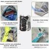 image:imageAzarxis Hiking Hydration Pack 5L Running Backpack Daypack Vest with 2L Water Bladder for Women Men Cycling Biking Trail Race01 Black  Only Backpack