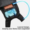 image:imageAzarxis Hiking Pack Hydration Backpack Lightweight Daypack for Women Men Running Cycling Biking Trail Race Jogging RaveDark Blue  18l Backpack No Water Bladder