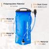 image:imageAzarxis Hydration Bladder TPU 15L 2L 3L Water Reservoir BPAFree for Hiking Backpack Hydration Pack Leak Proof Large Opening Water Storage Bladder Bag for Camping Cycling Running02 TPU Material  15L