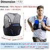 image:imageAzarxis Hydration Pack Running Vest for Men amp Women  Lightweight Trail Backpack for Marathon Race Hiking Cycling Outdoor SportsBlack  Vest with 500ml Soft Flask