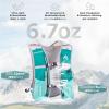 image:imageAzarxis Hydration Running Vest Backpack Pack 5L 55L for Women and Men Jogging Trail Race Marathon Cycling Hiking1 Mint Blue 5L  Only Backpack