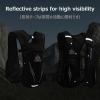 image:imageAzarxis Hydration Running Vest Backpack Pack 5L 55L for Women and Men Jogging Trail Race Marathon Cycling Hiking2 Black 55L  Only Backpack