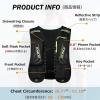 image:imageAzarxis Hydration Running Vest Backpack Pack 5L 55L for Women and Men Jogging Trail Race Marathon Cycling Hiking3 Black 5L  Only Backpack