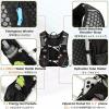 image:imageAzarxis Running Water Bottles Flask BPA Free Leakproof Hydration Vest Packs Waist Belt Replacement for Triathlon Marathon Hiking Cycling Climbing Runner3 Black 7L  15L White Water Bladder