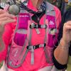 image:imageAzarxis Running Water Bottles Flask BPA Free Leakproof Hydration Vest Packs Waist Belt Replacement for Triathlon Marathon Hiking Cycling Climbing Runner4 Rose Red 5L with a 500ml Soft Flask