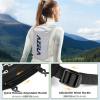 image:imageAzarxis Running Water Bottles Flask BPA Free Leakproof Hydration Vest Packs Waist Belt Replacement for Triathlon Marathon Hiking Cycling Climbing Runner1 Black 7L  Only Running Vest
