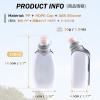image:imageAzarxis Running Water Bottles Flask BPA Free Leakproof Hydration Vest Packs Waist Belt Replacement for Triathlon Marathon Hiking Cycling Climbing Runner1 250ml85oz with Clip