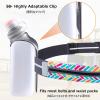 image:imageAzarxis Running Water Bottles Flask BPA Free Leakproof Hydration Vest Packs Waist Belt Replacement for Triathlon Marathon Hiking Cycling Climbing Runner1 250ml85oz with Clip