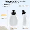 image:imageAzarxis Running Water Bottles Flask BPA Free Leakproof Hydration Vest Packs Waist Belt Replacement for Triathlon Marathon Hiking Cycling Climbing Runner1 175ml  59oz  2 Pack