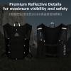 image:imageAzarxis Running Water Bottles Flask BPA Free Leakproof Hydration Vest Packs Waist Belt Replacement for Triathlon Marathon Hiking Cycling Climbing Runner2 Grey 7L  Only Running Vest