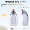 image:imageAzarxis Running Water Bottles Flask BPA Free Leakproof Hydration Vest Packs Waist Belt Replacement for Triathlon Marathon Hiking Cycling Climbing Runner1 250ml  85oz