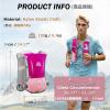 image:imageAzarxis Running Water Bottles Flask BPA Free Leakproof Hydration Vest Packs Waist Belt Replacement for Triathlon Marathon Hiking Cycling Climbing Runner4 Rose Red 5L with a 500ml Soft Flask