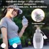 image:imageAzarxis Running Water Bottles Flask BPA Free Leakproof Hydration Vest Packs Waist Belt Replacement for Triathlon Marathon Hiking Cycling Climbing Runner1 250ml85oz with Clip