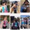 image:imageAzarxis Running Water Bottles Flask BPA Free Leakproof Hydration Vest Packs Waist Belt Replacement for Triathlon Marathon Hiking Cycling Climbing Runner4 Mint Blue 5L with a 500ml Soft Flask