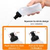 image:imageAzarxis Running Water Bottles Flask BPA Free Leakproof Hydration Vest Packs Waist Belt Replacement for Triathlon Marathon Hiking Cycling Climbing Runner1 175ml  59oz  2 Pack
