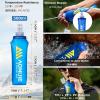 image:imageAzarxis Running Water Bottles Flask BPA Free Leakproof Hydration Vest Packs Waist Belt Replacement for Triathlon Marathon Hiking Cycling Climbing Runner4 Rose Red 5L with a 500ml Soft Flask