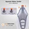 image:imageAzarxis Running Water Bottles Flask BPA Free Leakproof Hydration Vest Packs Waist Belt Replacement for Triathlon Marathon Hiking Cycling Climbing Runner1 250ml  85oz