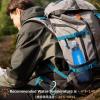 image:imageAzarxis TPU Soft Flask Collapsible Water Bottle Running Folding Gel Water Reservoir Handheld for Hydration Pack Hiking Cycling Climbing Jogging Marathon Trail Race04 White  250ml  2pack
