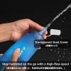 image:imageAzarxis TPU Soft Flask Collapsible Water Bottle Running Folding Gel Water Reservoir Handheld for Hydration Pack Hiking Cycling Climbing Jogging Marathon Trail Race05 White  500ml  1pack