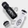 image:imageAzarxis TPU Soft Flask Collapsible Water Bottle Running Folding Gel Water Reservoir Handheld for Hydration Pack Hiking Cycling Climbing Jogging Marathon Trail Race06 Black  710ml  1pack