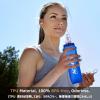 image:imageAzarxis TPU Soft Flask Collapsible Water Bottles BPAFree 250ml 350ml 500ml 600ml for Hydration Vest Pack Running Hiking Cycling Climbing250ml  845oz