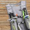 image:imageAzarxis TPU Soft Flask Collapsible Water Bottles BPAFree 250ml 350ml 500ml 600ml for Hydration Vest Pack Running Hiking Cycling Climbing350ml  1183oz with Speed Straw