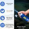 image:imageAzarxis TPU Soft Flask Collapsible Water Bottles BPAFree 250ml 350ml 500ml 600ml for Hydration Vest Pack Running Hiking Cycling Climbing500ml  1 Pack