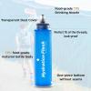 image:imageAzarxis TPU Soft Flask Collapsible Water Bottles BPAFree 250ml 350ml 500ml 600ml for Hydration Vest Pack Running Hiking Cycling ClimbingBlue 500ml  169oz  2 Pack