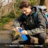 image:imageAzarxis TPU Soft Flask Collapsible Water Bottles BPAFree 250ml 350ml 500ml 600ml for Hydration Vest Pack Running Hiking Cycling ClimbingBlue 500ml  169oz  2 Pack