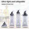 image:imageAzarxis TPU Soft Flask Collapsible Water Bottles BPAFree 250ml 350ml 500ml 600ml for Hydration Vest Pack Running Hiking Cycling ClimbingGrey 250ml  845oz  2 Pack
